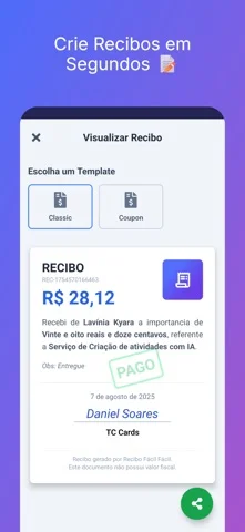 Recibo Fácil Fácil · 2